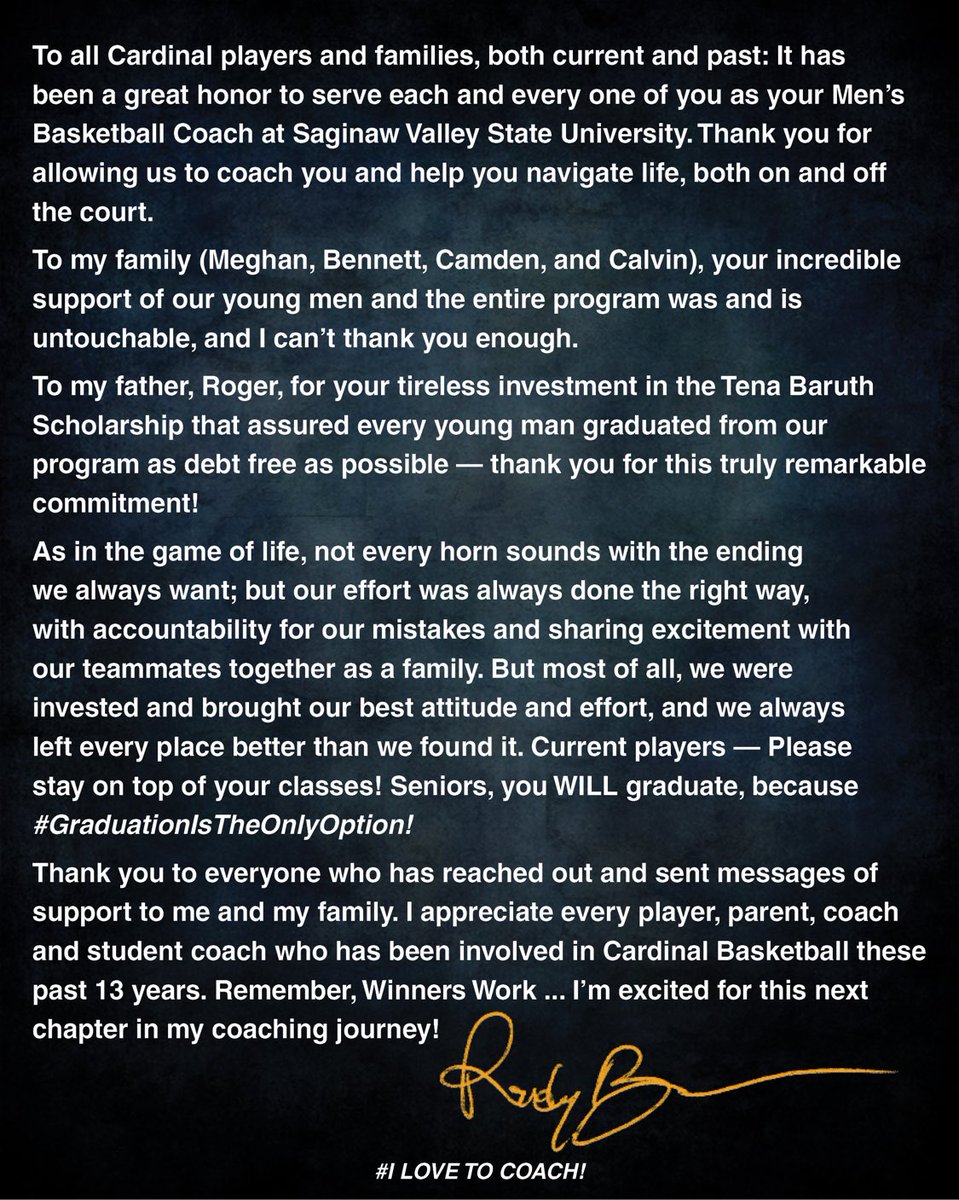 RANDY BARUTH (@coachbaruth) on Twitter photo 