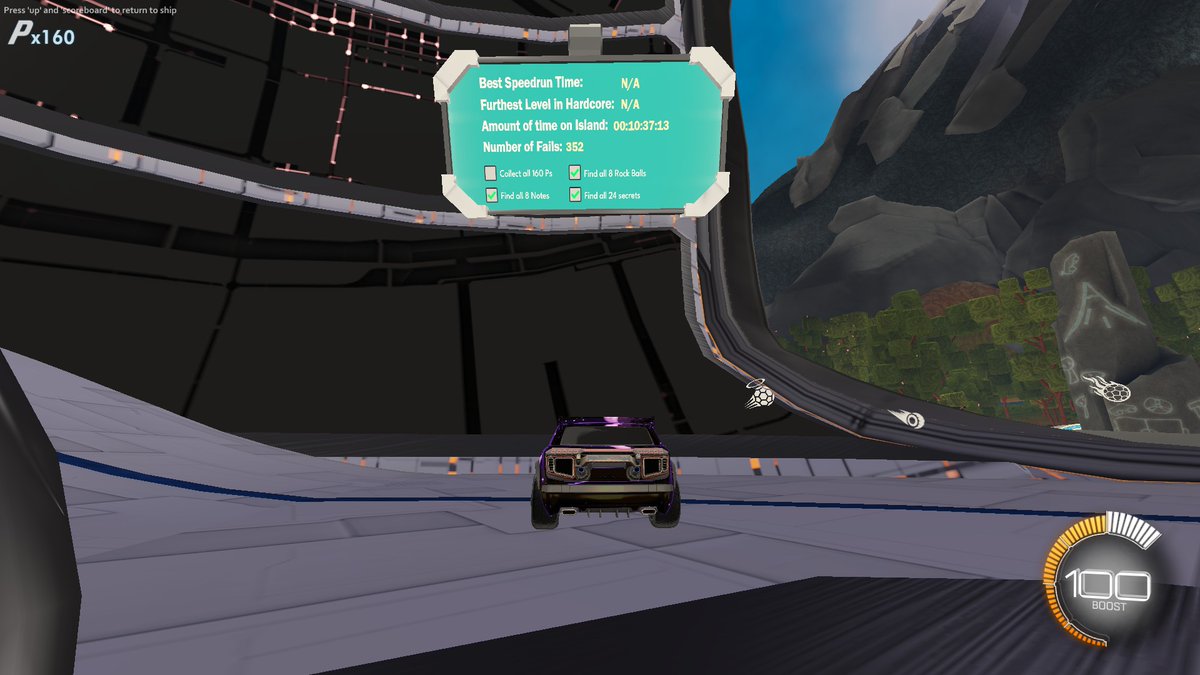 Hey <a href="/Lethamyr_RL/">Lethamyr</a> just finished your progressive island map with all secrets/rock balls and bonus level but nothing happens except the moai animation is this normal? And this says i get everything except the 160 p's but i have them lmao