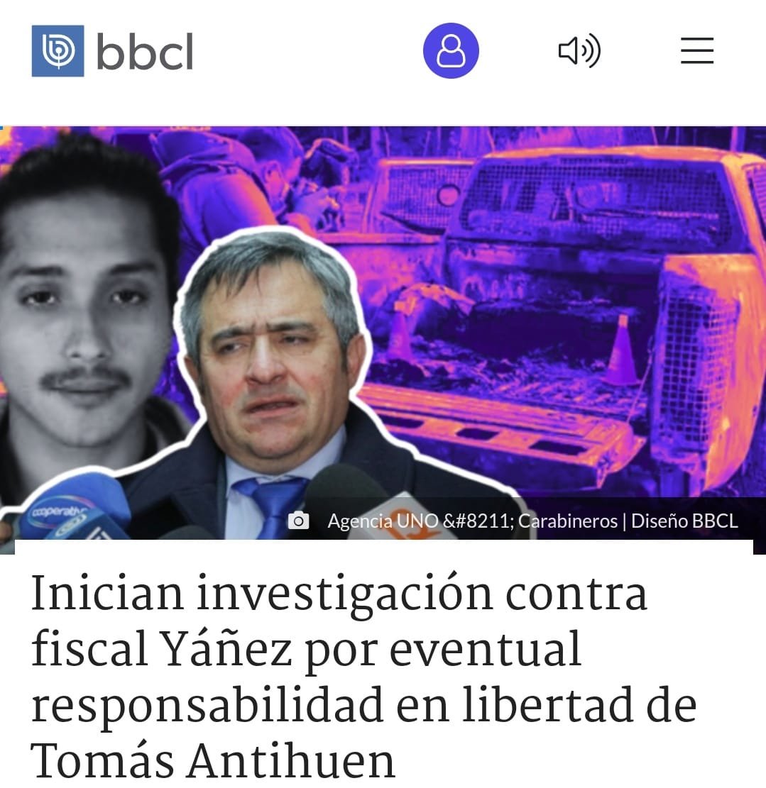 PCR0001's tweet photo. Pregunta, en que quedó la investigación a este fiscal que dejó libre a Tomas Antihuen en su momento?

Recuerdo que ese fiscal tenía varias weaitas turbias detrás https://t.co/xrCKAOkMFE