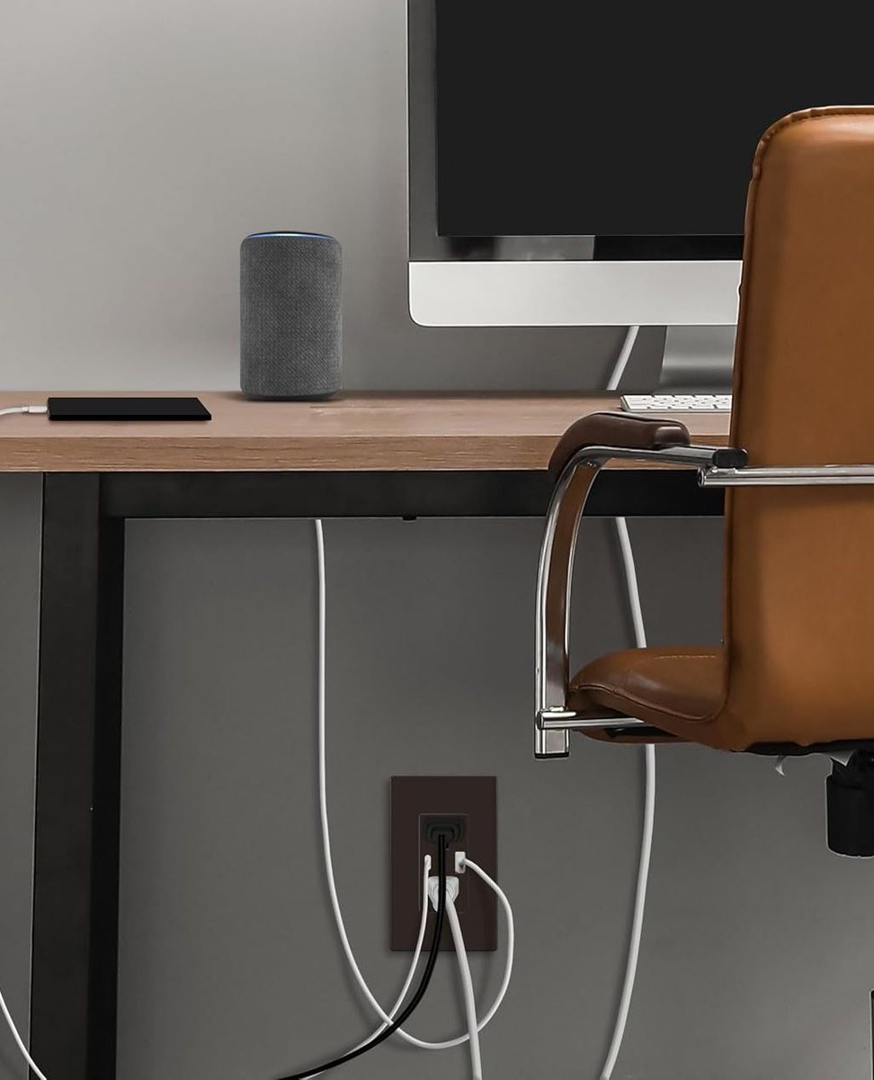 TOPGREENER's tweet image. ⁠USB Outlets integrates USB A &amp;amp; C charging ports into your wall outlet, allowing you to power your everyday tech essentials and accessories through a single outlet⁠ ⚡️ l8r.it/v0lF
⁠
#topgreener #usboutlet #usba #usbc #desksetup