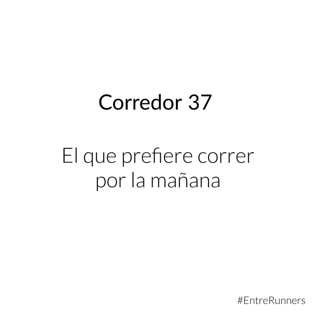 La verdad que yo soy de esos corredores, prefiero correr en la mañana, así me siento con energía todo el día. Tu, ¿también prefieres correr en la mañana? #EntreRunners #Corredor #Correr #Run #Runner #Running