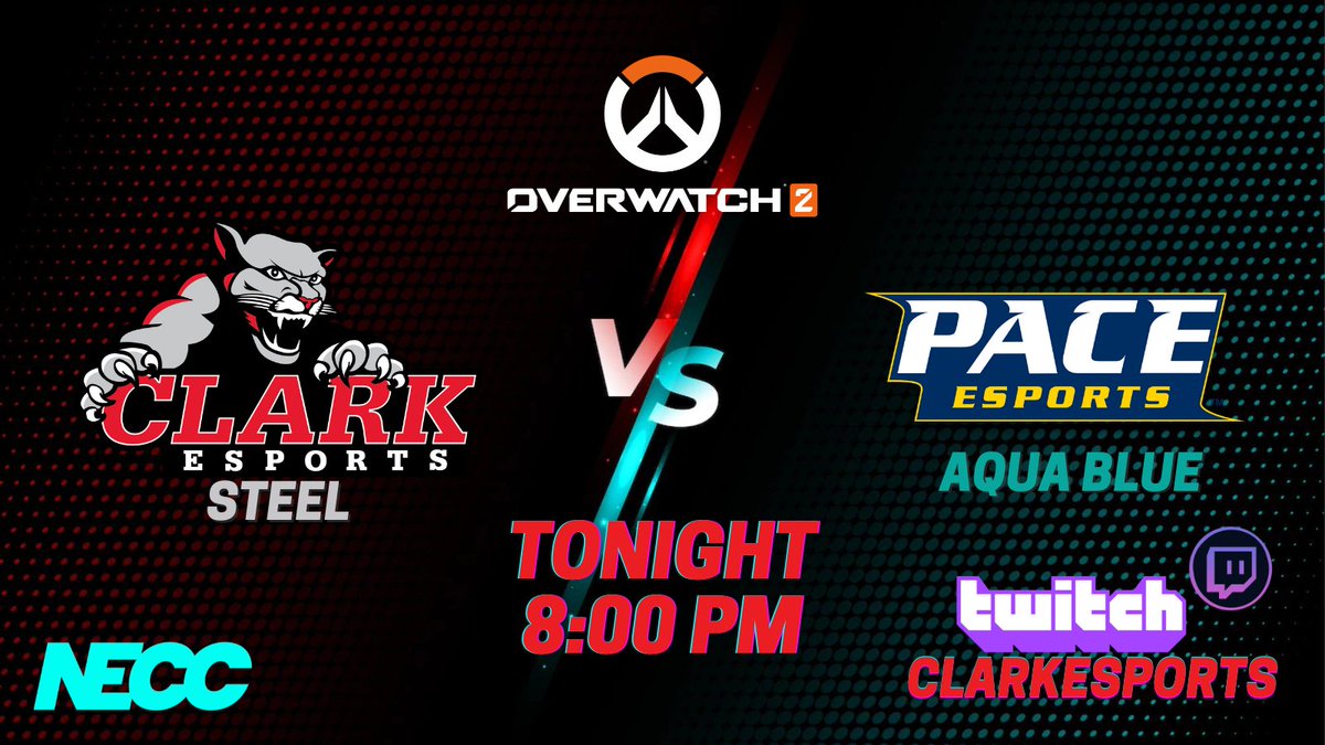 Come watch us take on <a href="/PaceUEsports/">PaceUEsports</a> sister team tonight at 8:00 PM over at twitch.tv/clarkesports
