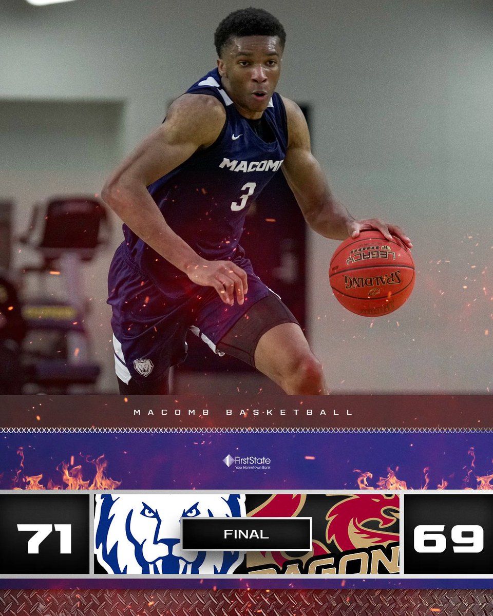 MONARCHS WIN!!

<a href="/MacombMBB/">Macomb Men's Basketball</a> 71, Howard 69

<a href="/JothamNweke/">Jotham Nweke</a> led the Monarchs with a career-high 26 points, including the game-winning basket with 1.3 seconds remaining! 

#WeReign #NJCAABasketball