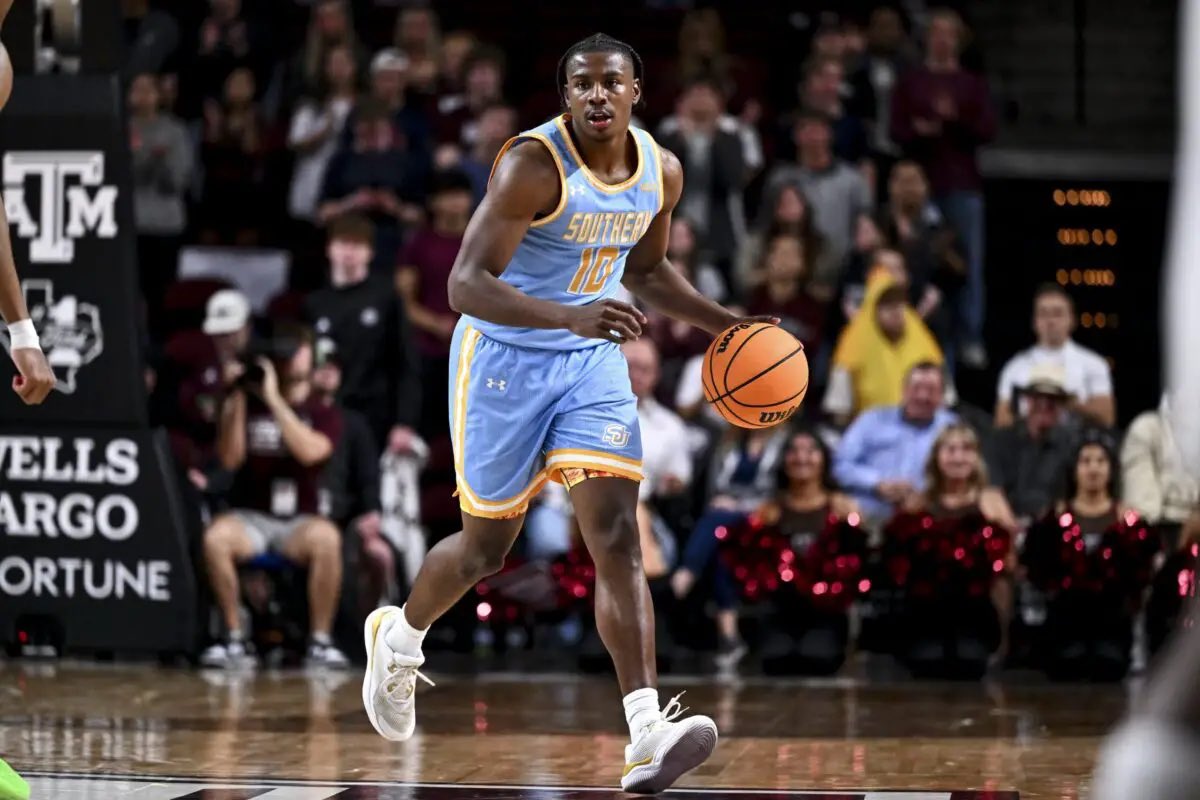 Congratulations to Southern University guard Michael Jacobs for being named to the HBCU All-America basketball second team