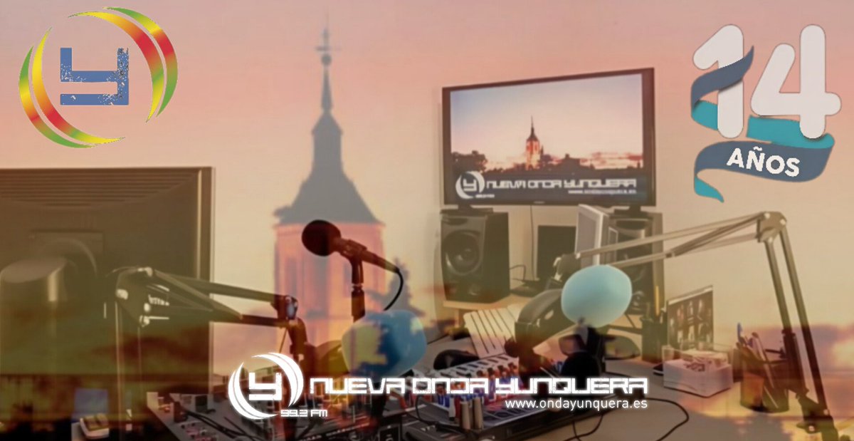 🔊 Nueva Onda Yunquera cumple 14 años y lo celebra con el estreno del tema musical "Dama de la Campiña".

ondayunquera.es/2025/03/nueva-…