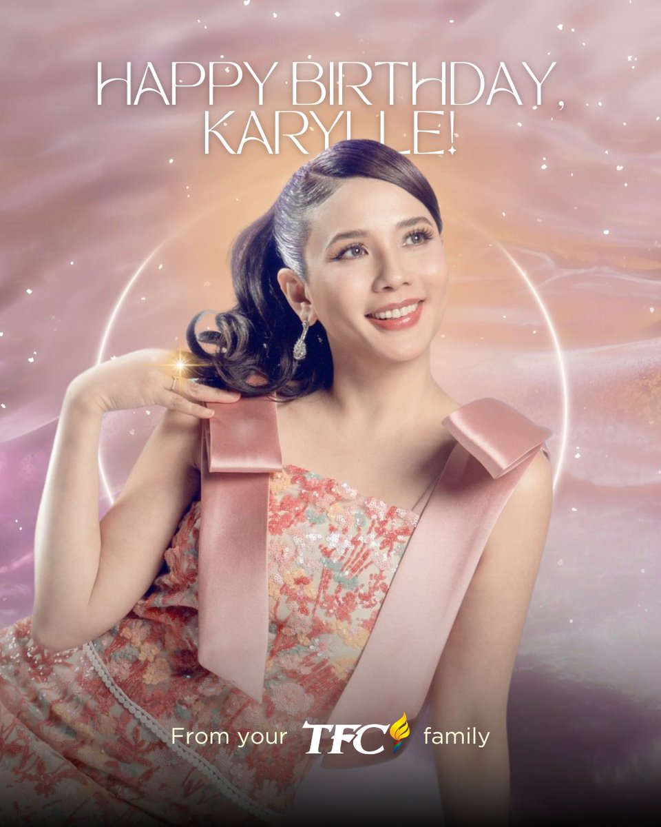 KapamilyaTFC's tweet photo. HAPPY BIRTHDAY, KARYLLE! 🩷
 
Your TFC family wishes you all the best ✨
 
#Karylle #TFC #TheFilipinoChannel https://t.co/iNVPuDJW3Q