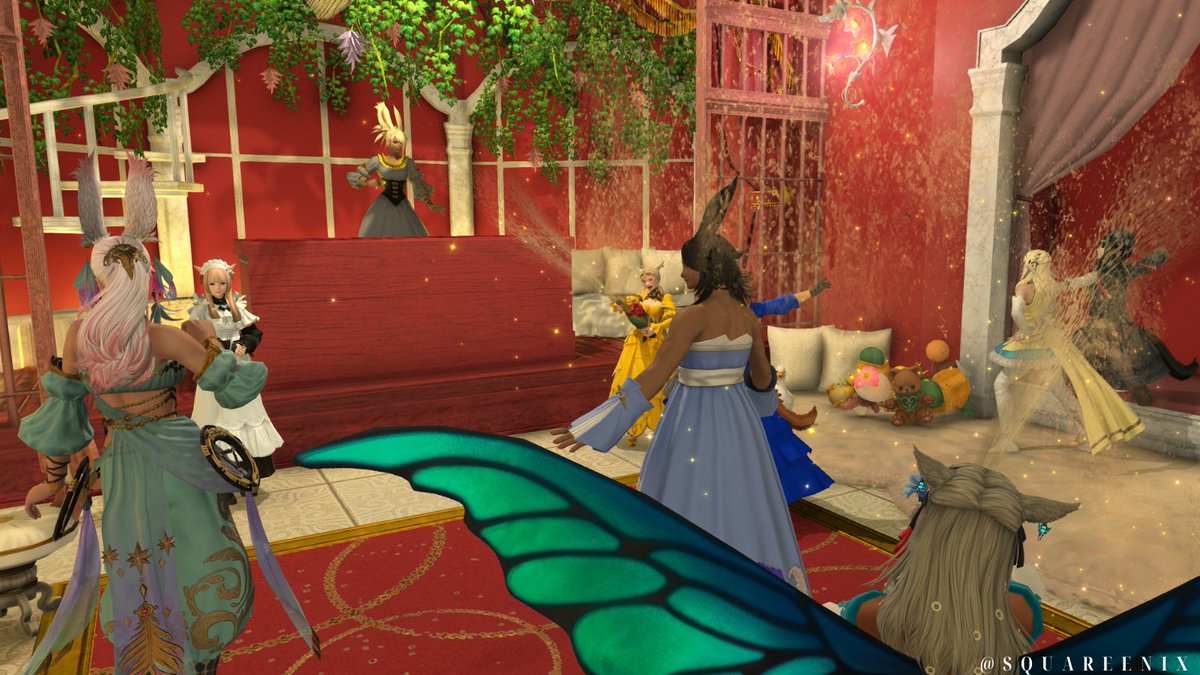 layblack01's tweet photo. 少しお邪魔してきましたわ~~💙
プリンセスとプリンスが麗しかったですわ~👑
#FF14 #Fluffysquad https://t.co/8eQYShy6UY