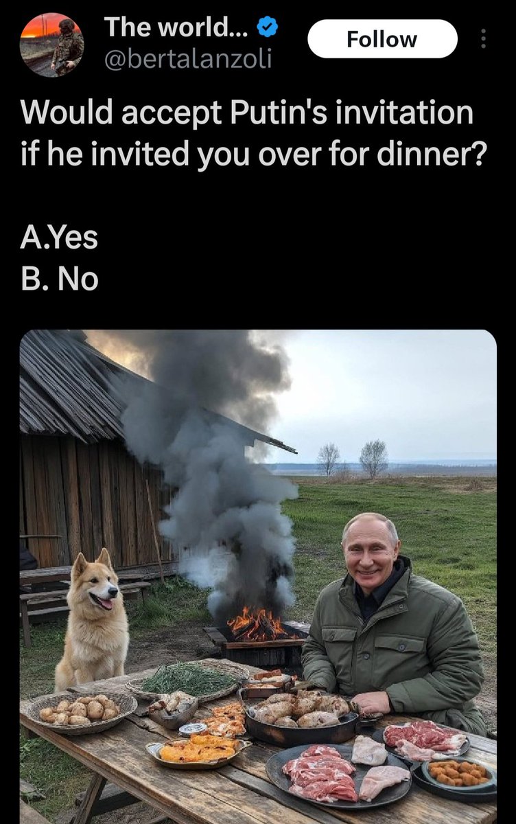 Does he take Admiral Kuznetsov everywhere with him? 🌬