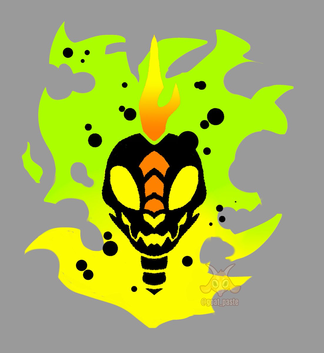 my ghoul Kirin inspired off dr phosphorus