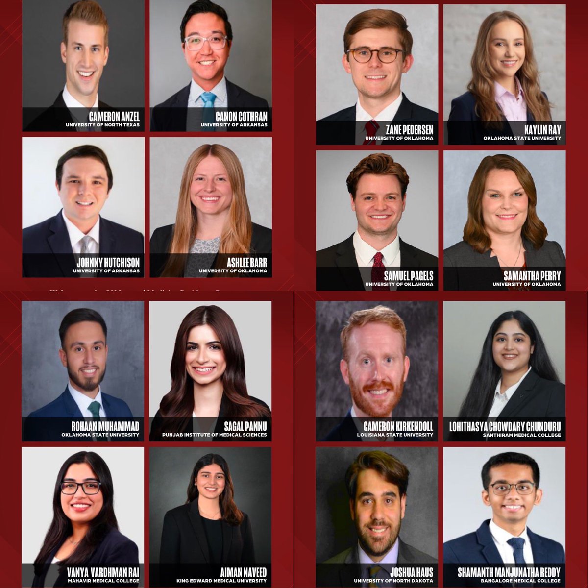 OU_internalmed's tweet image. We are so thrilled to welcome our newest class of residents! Congratulations to each and every one of you. We are looking forward to meeting you! Congrats to everyone who matched. #MatchDay2025 #ResidencyMatch