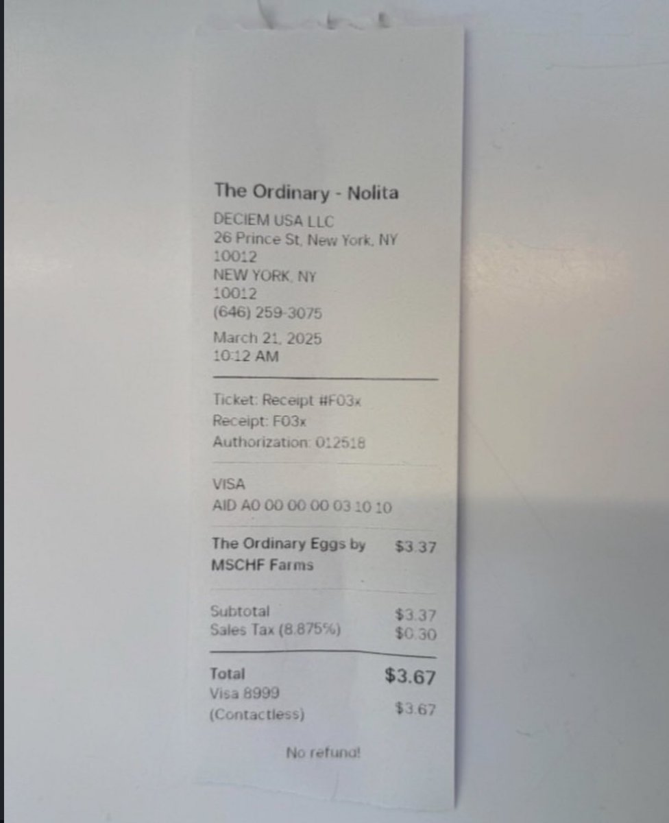 MSCHF and The Ordinary are selling eggs for $3.37 a Dozen 💀