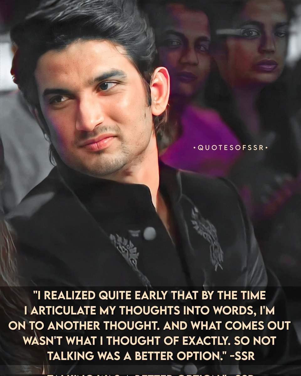 Perfect morning with Sush's inspiring quote 💫
#SSR #justiceforsushantsinghrajput