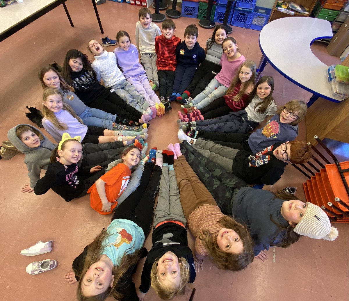 We “Rocked Our Socks” today for World Down Syndrome Day!  🧦<a href="/BeachyCoveElem/">Beachy Cove Elementary</a> <a href="/WDSD_RAC_COSMO/">WorldDownSyndromeDay</a>