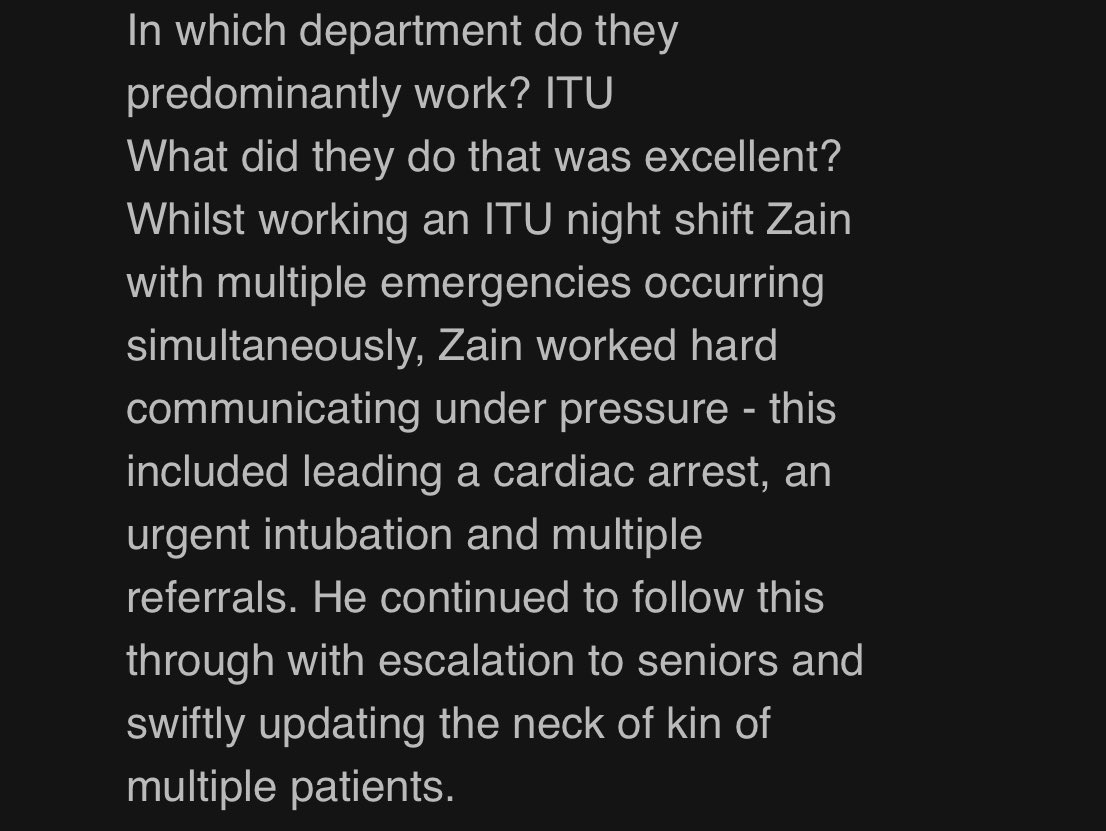 Zain Osmani (@z_osmani) on Twitter photo A timely reminder of just how meaningful it can be to both give and receive positive feedback to colleagues.
Really pleased <a href="/UHSussex/">University Hospitals Sussex</a> uses the Qudos scheme and am very grateful to whoever filled this out ♥️ A timely reminder of just how meaningful it can be to both give and receive positive feedback to colleagues.
Really pleased <a href="/UHSussex/">University Hospitals Sussex</a> uses the Qudos scheme and am very grateful to whoever filled this out ♥️