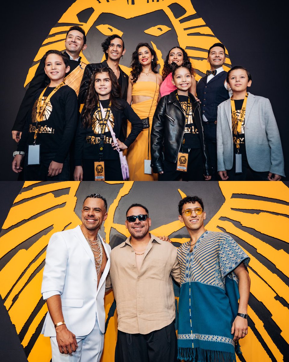 EscenarioOCESA's tweet photo. ¡Gracias por acompañarnos en la Golden Carpet del estreno de El Rey León, el musical de Disney ☀️🦓🐆🦒🐘🦏

📍#TeatroTelcel #CicloVital

🎟️Boletos en taquilla y Ticketmaster: https://t.co/jqswvhnoKC https://t.co/absLakzrTR