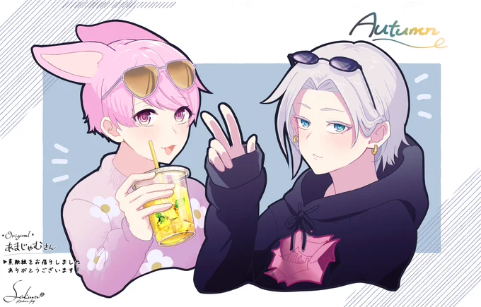 あまじゃむさん( )のとぴジョアをお借りしました!かわいくて綺麗な絵をいつも陰から拝見してますが、やはりあまじゃむさんのとぴジョアは目が幸せになりますタグご協力ありがとうございました! 