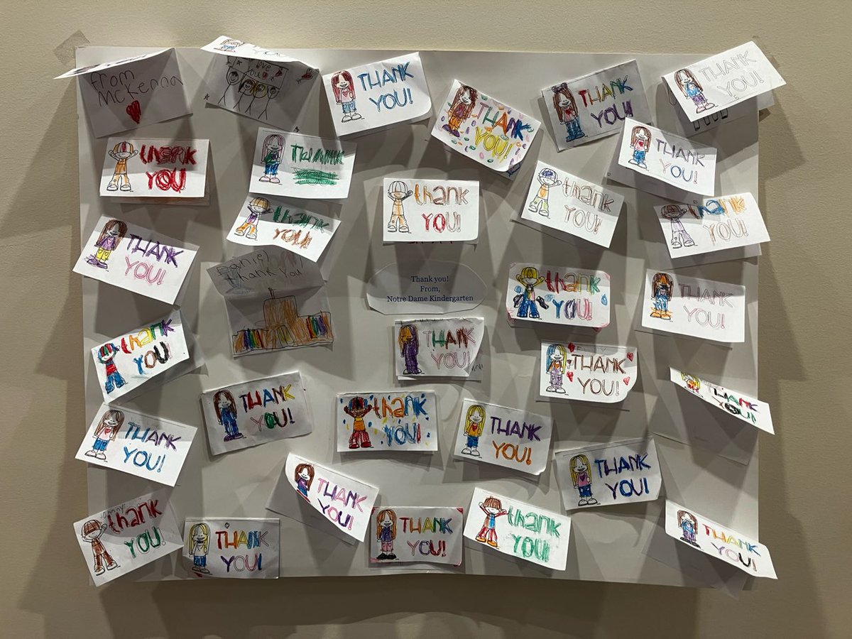 Enjoyed our time today at Notre Dame of Bethlehem with Cops N Kids giving out books and reading to the students! Loved our thank you notes from the pre-k and 1st graders! #community #readingisfun #rolemodels