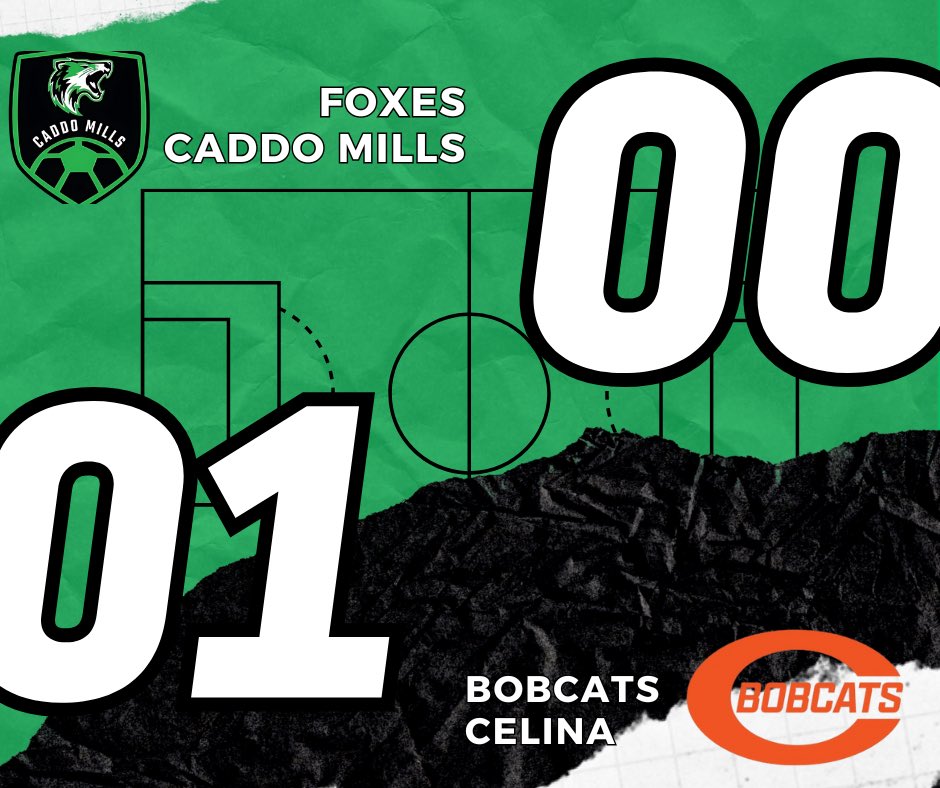 Caddo Mills Soccer (@cmhsfoxsoccer) on Twitter photo 🚨Final Score (ET)🚨
Caddo Mills: 0
Celina: 1
Foxes go out fighting. 0-0 all the way to the last 13 seconds. The guys left EVERYTHING they had on the field against one of the top teams in the state!
<a href="/CaddoMillsHS/">Caddo Mills HS</a> <a href="/CaddoClub/">Caddo Mills Athletic Booster Club</a> <a href="/KodiCrane/">Kodi Crane</a> <a href="/LethalSoccer/">Coach Duque</a> <a href="/50_50Pod/">The 50/50 Podcast ⚽️🎙</a> <a href="/luke__allison/">Luke Allison</a> 🚨Final Score (ET)🚨
Caddo Mills: 0
Celina: 1
Foxes go out fighting. 0-0 all the way to the last 13 seconds. The guys left EVERYTHING they had on the field against one of the top teams in the state!
<a href="/CaddoMillsHS/">Caddo Mills HS</a> <a href="/CaddoClub/">Caddo Mills Athletic Booster Club</a> <a href="/KodiCrane/">Kodi Crane</a> <a href="/LethalSoccer/">Coach Duque</a> <a href="/50_50Pod/">The 50/50 Podcast ⚽️🎙</a> <a href="/luke__allison/">Luke Allison</a>