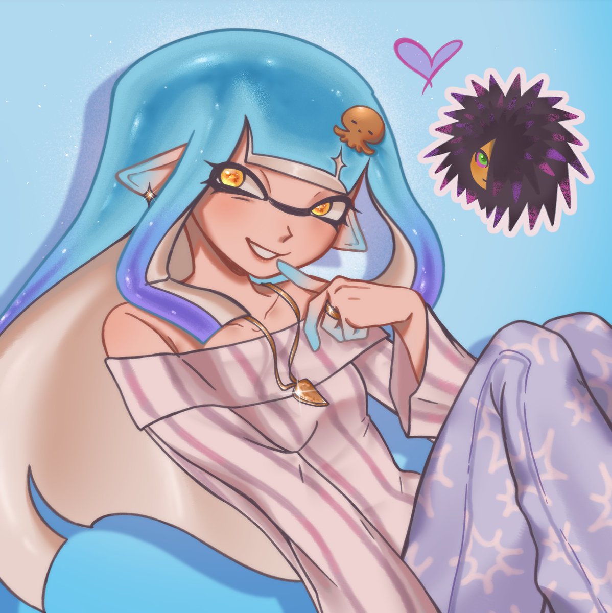 Commission for <a href="/kibbiesou/">kibbie🍰comms closed</a>. Thank you so much for commissioning me!!!💗