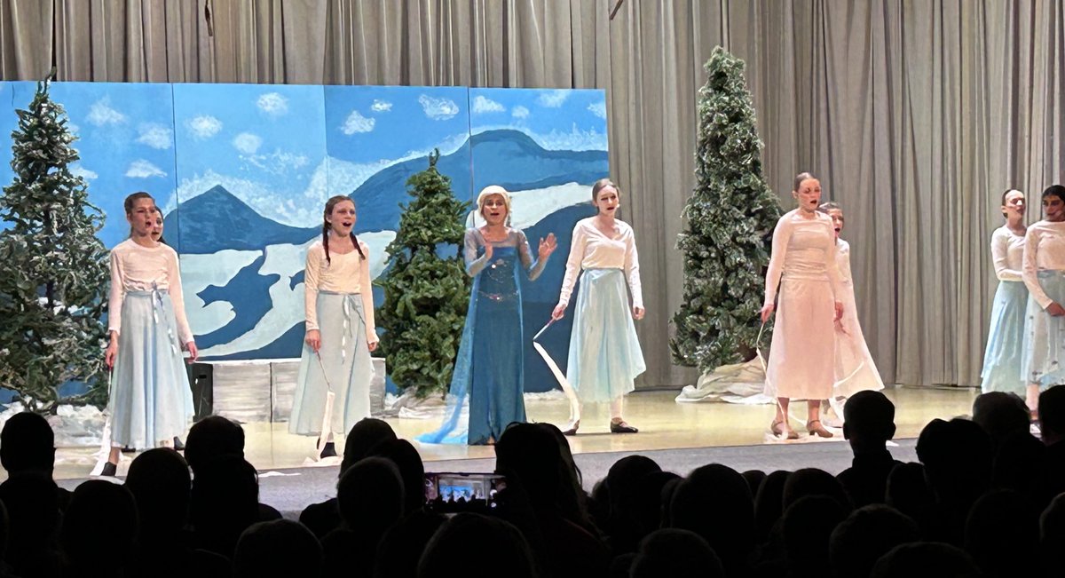 Frozen Jr. performance tonight!  Amazing job Wildcats!  #elevate203