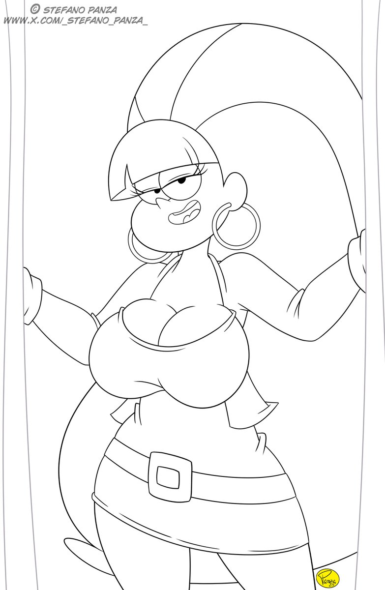 Inking of Pacifica (© Disney)