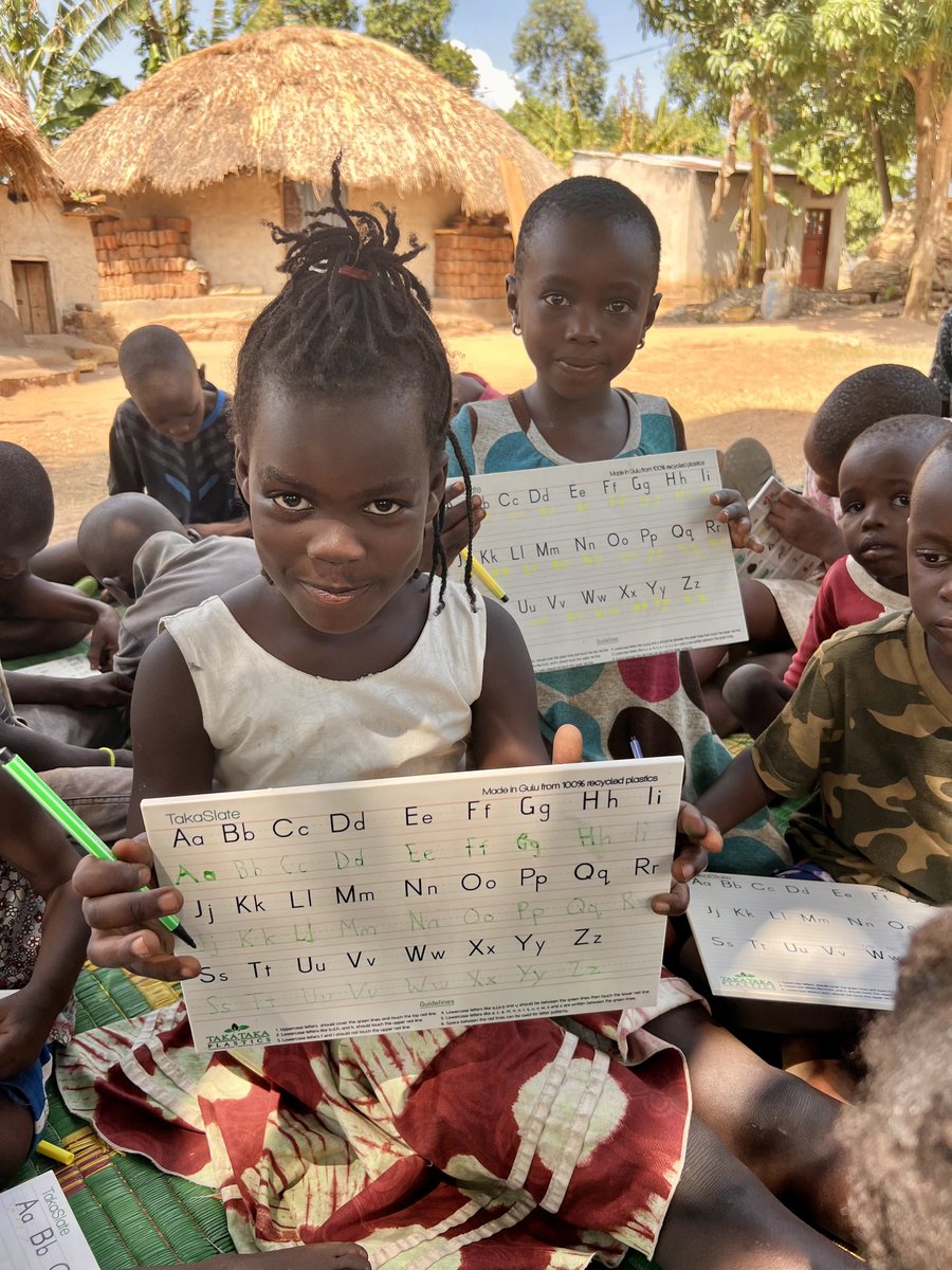 PeterOkwoko's tweet image. The Journey of a #TakaSlate – From discarded water and soda bottles across Gulu City to durable learning aids in schools and communities. Isn’t that beautiful?
TakaSlates are proudly Made in Gulu by Takataka Plastics.
@TakatakaPlastic