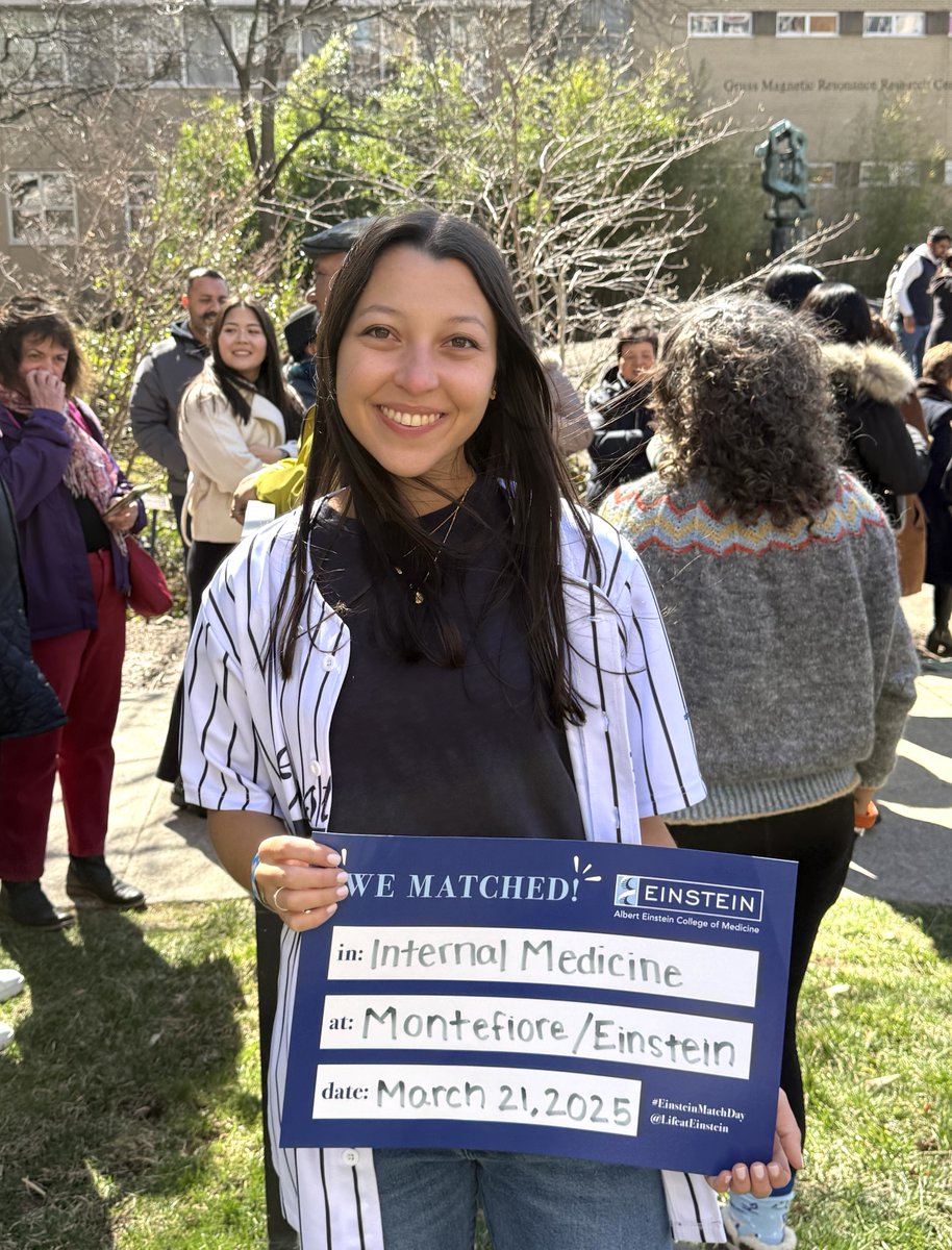 Montefiore Einstein Department of Medicine (@einsteindeptmed) on Twitter photo Eleni Kohilakis is one of five members of the <a href="/EinsteinMed/">Albert Einstein College of Medicine - Official</a> class of 2025 who matched <a href="/montefioreIM/">Moses-Weiler Internal Medicine Residency</a>. We're thrilled you'll be continuing your training here, caring for our amazing patients in the Bronx! #MonteMade #MatchDay2025 #internalmedicine #ResidencyMatch Eleni Kohilakis is one of five members of the <a href="/EinsteinMed/">Albert Einstein College of Medicine - Official</a> class of 2025 who matched <a href="/montefioreIM/">Moses-Weiler Internal Medicine Residency</a>. We're thrilled you'll be continuing your training here, caring for our amazing patients in the Bronx! #MonteMade #MatchDay2025 #internalmedicine #ResidencyMatch