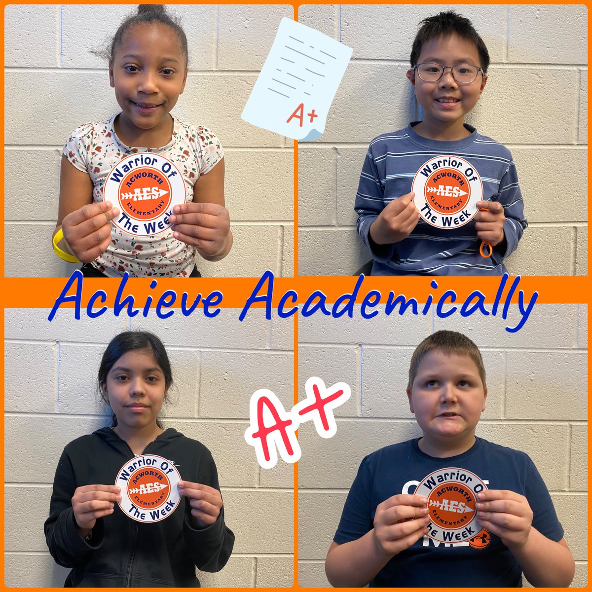 Acworth Elementary (@acworth_es) on Twitter photo Week after week we’re proud to recognize role models displaying #TheWarriorWay at <a href="/Acworth_ES/">Acworth Elementary</a>!
🧡💙🧡 Week after week we’re proud to recognize role models displaying #TheWarriorWay at <a href="/Acworth_ES/">Acworth Elementary</a>!
🧡💙🧡