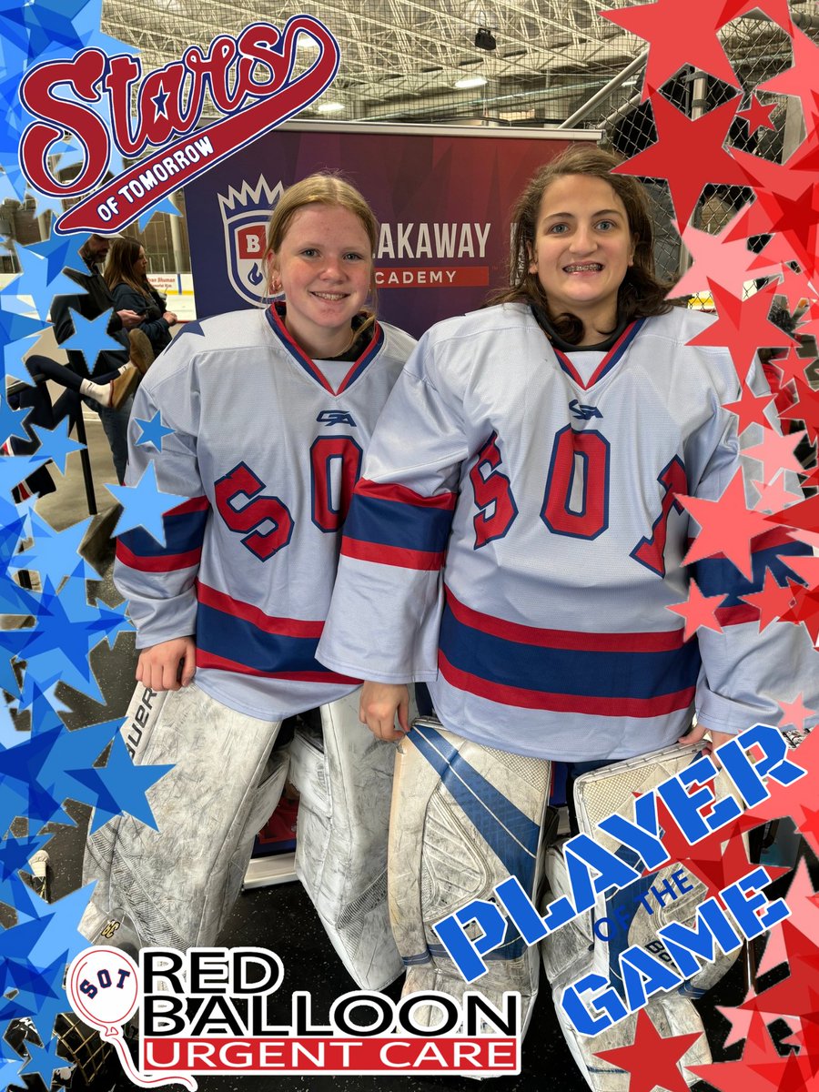 YouthHockeyHub's tweet image. STARS OF TOMORROW
2012 Girls

West &amp;gt; North (5-0)

Players of the game
Leah Lavender &amp;amp; Nora Hendrickson (Collective Shutout)

#sot2025