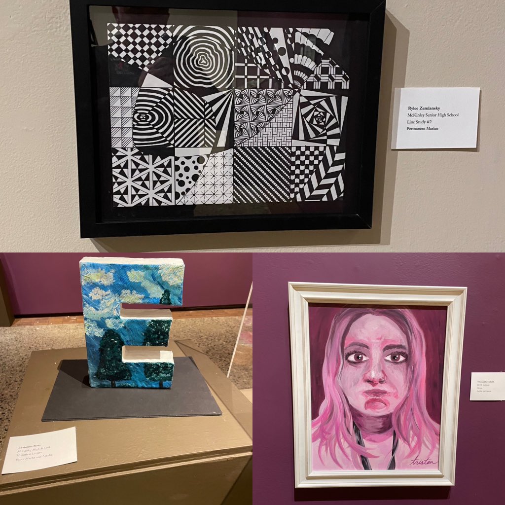 Gary Kandel (@garykandel) on Twitter photo A big shout out to our <a href="/CCS_District/">Canton City Schools</a> art students. Many of our student’s works were on display <a href="/CantonMuseum/">Canton Museum of Art</a>
#GoBulldogs
<a href="/McKinleyPups/">McKinley High School</a> <a href="/EarlyCollegeLe1/">Early College@Lehman</a> A big shout out to our <a href="/CCS_District/">Canton City Schools</a> art students. Many of our student’s works were on display <a href="/CantonMuseum/">Canton Museum of Art</a>
#GoBulldogs
<a href="/McKinleyPups/">McKinley High School</a> <a href="/EarlyCollegeLe1/">Early College@Lehman</a>