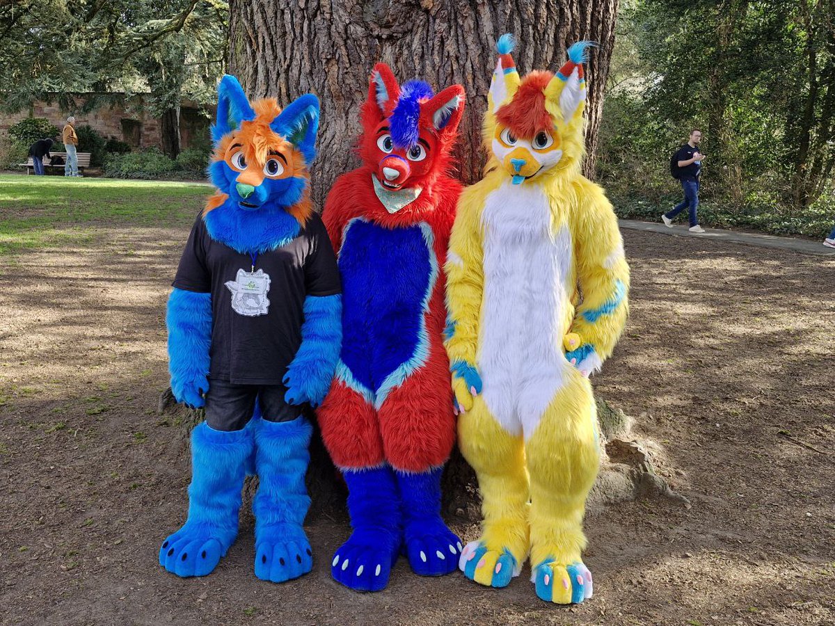Whitewing Creations (@whitewingsuits) on Twitter photo Zum #FursuitFriday euch ein schönes Wochenende mit <a href="/ProeliumTheFox/">Proli 🦊❤️💙 🛤️</a> 🔴🦊
<a href="/Phynnax/">Phynnax</a> 🐱
Oeffwolf 🐺
📷 <a href="/nevo_the_dragon/">Nevo_the_dragon</a>
beim Suitwalk
#Fursuitmaker #furries #furry #furryfandom #cat #Wolf #Fuchs #fox #ilovemyjob Zum #FursuitFriday euch ein schönes Wochenende mit <a href="/ProeliumTheFox/">Proli 🦊❤️💙 🛤️</a> 🔴🦊
<a href="/Phynnax/">Phynnax</a> 🐱
Oeffwolf 🐺
📷 <a href="/nevo_the_dragon/">Nevo_the_dragon</a>
beim Suitwalk
#Fursuitmaker #furries #furry #furryfandom #cat #Wolf #Fuchs #fox #ilovemyjob