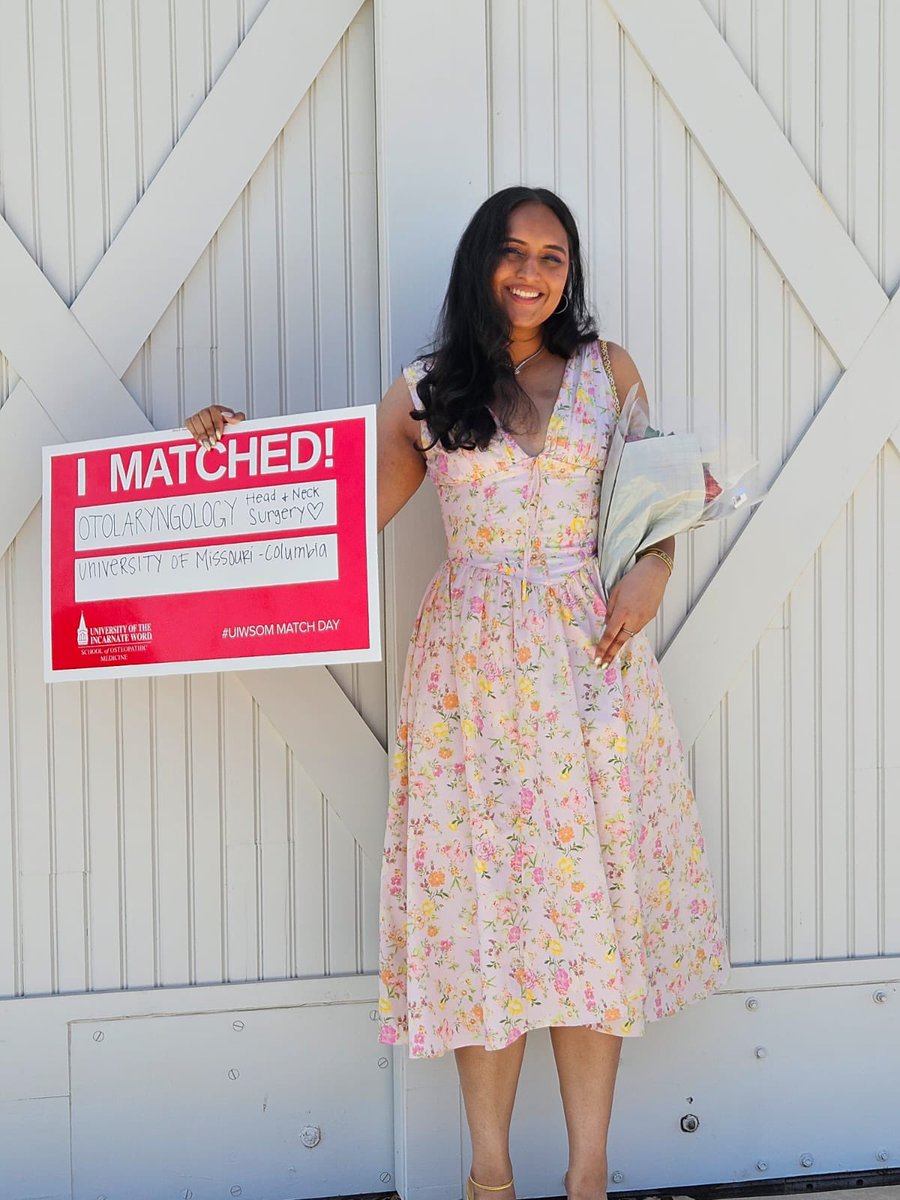 Dreams come true! 💛🐯Can’t wait to start my training in Otolaryngology - Head &amp; Neck Surgery <a href="/MizzouENT/">MizzouENT</a> #shENT #OtoMatch2025 #IAMOTO