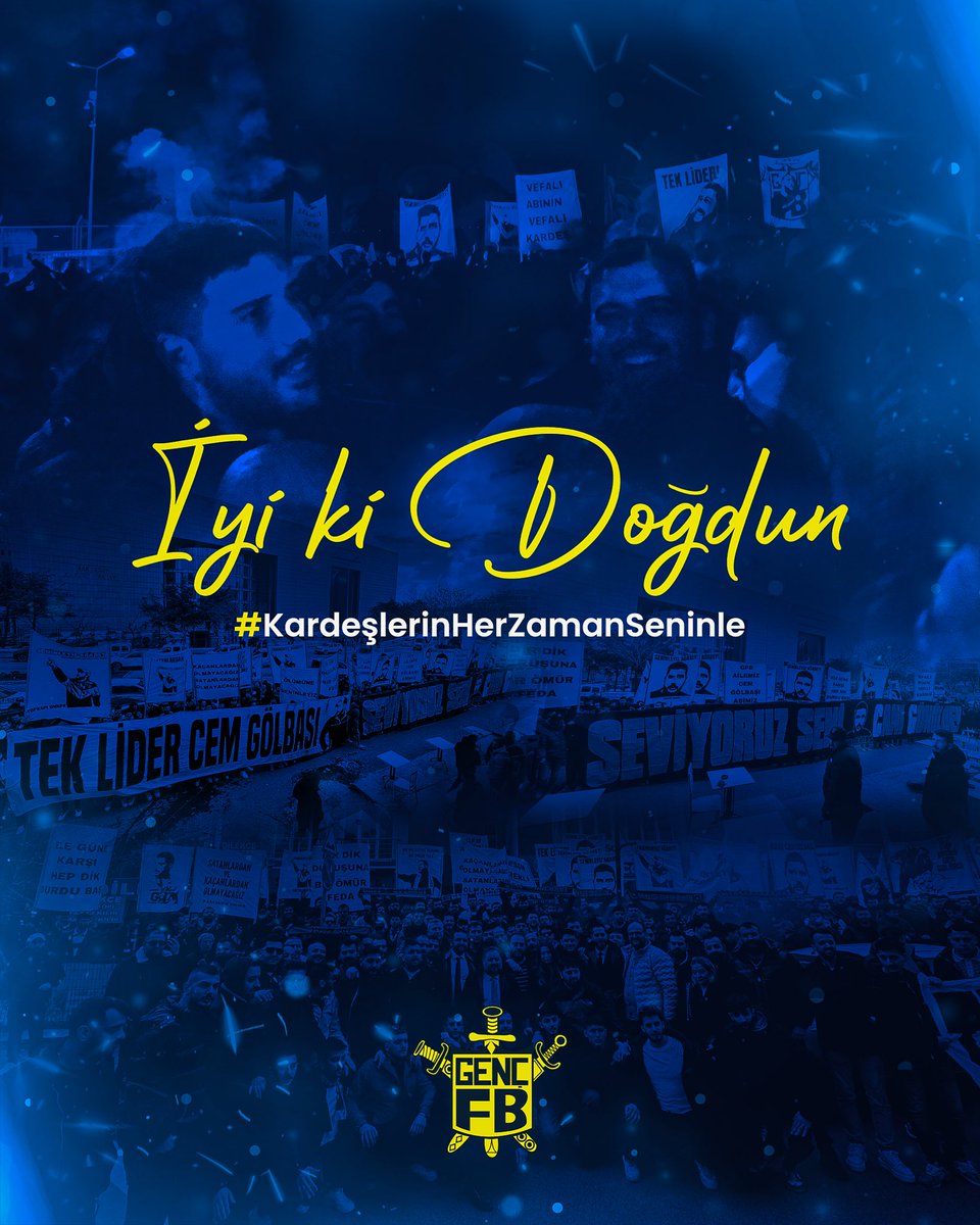 SEN BİZE REİSİN EMANETİSİN!

Her koşulda, her zorlukta ilelebet hep birlikte, Fenerbahçemizin peşinde olacağız.

İYİ Kİ DOĞDUN AĞABEY! #KardeşlerinHerZamanSeninle