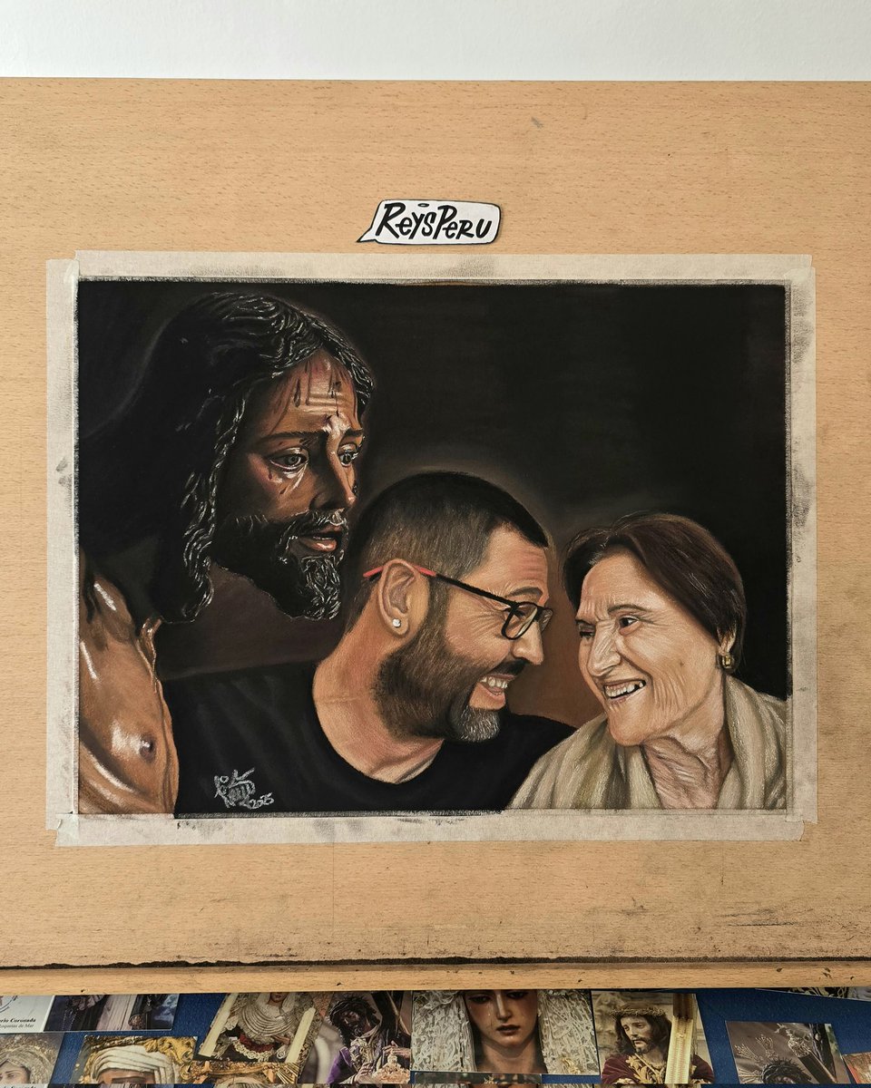 El Cristo de la Sed testigo de un amor eterno.
🎨ReysPeru