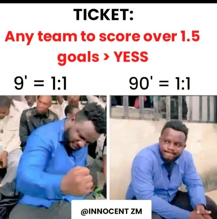 kakokyn's tweet photo. When you taught you're a genius but it went south. 

#football #Prediction #bettingpicks #GamblingX https://t.co/R5pUsW2ilZ