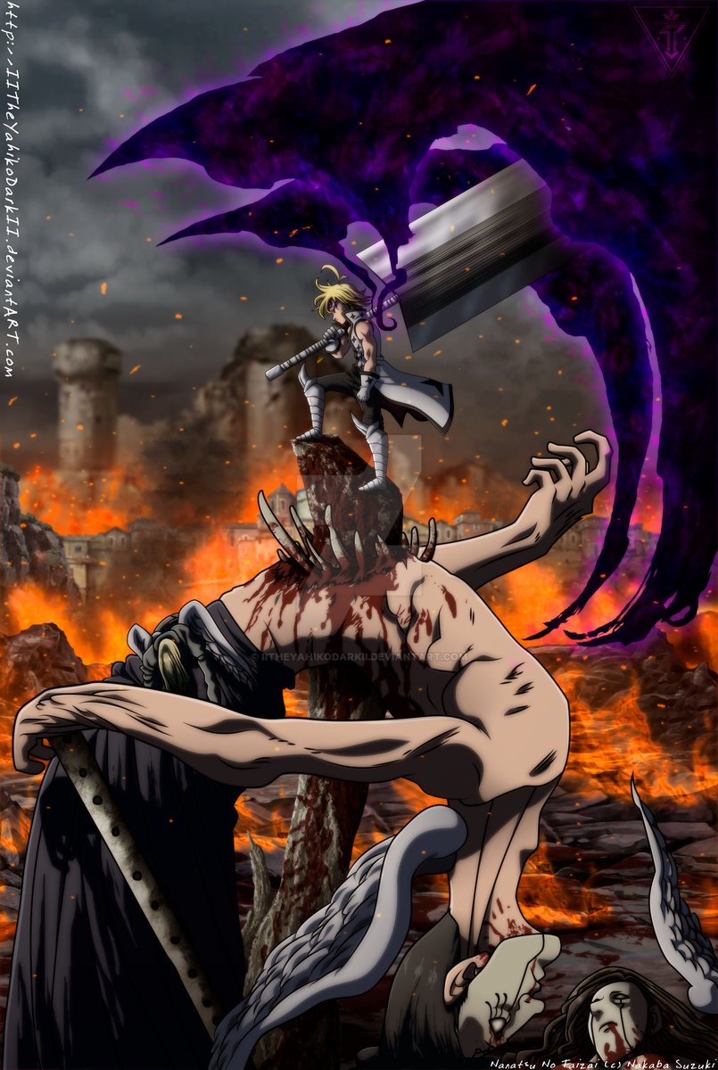 NokkKing's tweet photo. "The Successor to the Demon King"

#Meliodas #メリオダス #SevenDeadlySins #七つの大罪 #fanart https://t.co/w8CwshEQN1
