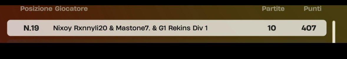 Top 20 clix cup w <a href="/rxnnyfn/">rxnny</a> <a href="/Rekinsfn/">Rekins</a>