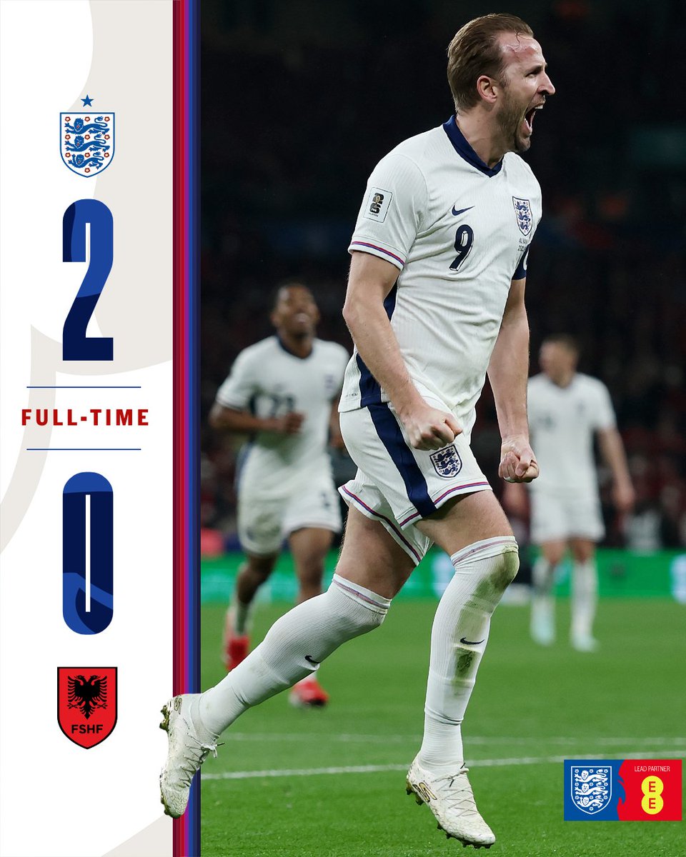 England's tweet image. Off to a winning start 🙌

A 2-0 success to start the Thomas Tuchel era and our @FIFAWorldCup qualifying campaign.