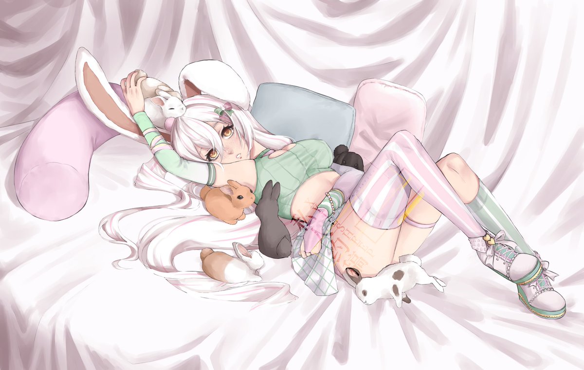 🩷🐰Vanilla Hearts | Sleeping🐰🩷 tweet media