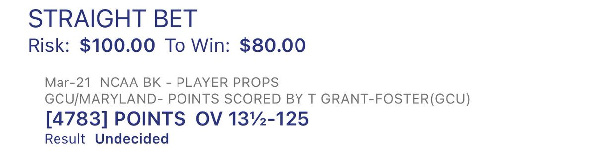 LoadedDiceBetz's tweet photo. @JeffreyBenson12 do I get my money now at halftime or do I have to wait until the games over? I found another mispriced line in the Bryant/Mich State game 👀

@CircaSports https://t.co/XWi5HIRdSB