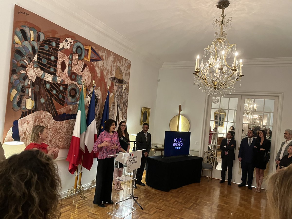 César Castañeda VM (@drccvm) on Twitter photo Con una excelente cena se dio por iniciado el festival !qué gusto! 2025 en la casa de la embajada de Francia e México <a href="/QueGustoFest/">Festival Qué Gusto</a> Con una excelente cena se dio por iniciado el festival !qué gusto! 2025 en la casa de la embajada de Francia e México <a href="/QueGustoFest/">Festival Qué Gusto</a>