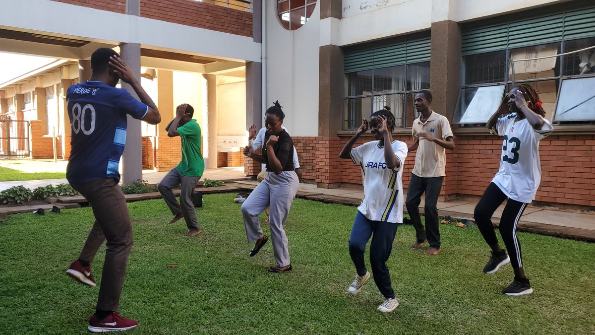 Ms. Regina Nantege tasked the students to try and be relevant in all aspects of life, and to think of the value they can add to the society. She encouraged them to use the time in school to maximise experience and to collectively work hard to grow nutrition.

#ActiveYou #aerobics