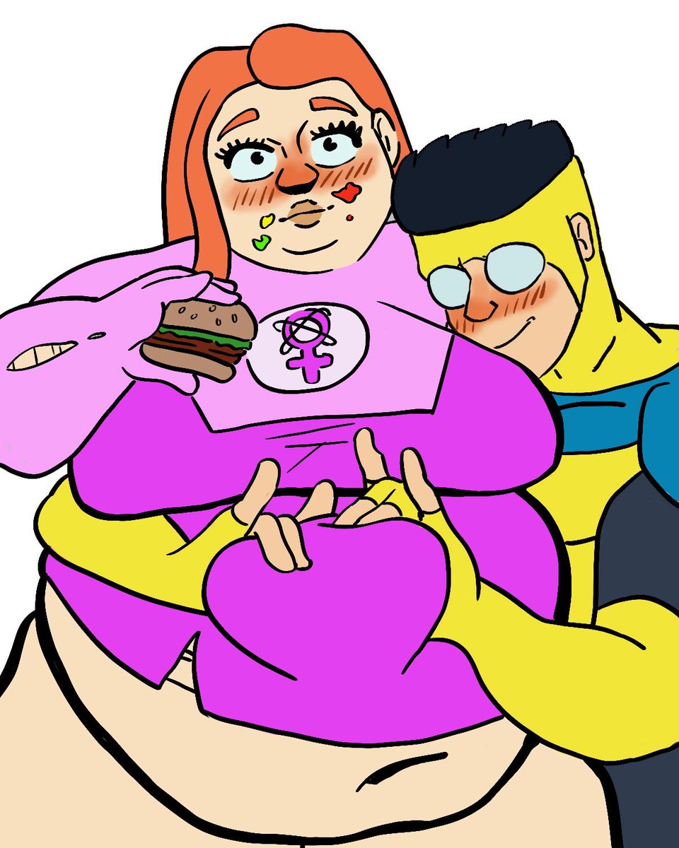 Riceball03 (@riceball_03) on Twitter photo Had to give it a shot with my current fixation and favorite couple! Hopefully they don’t cut her weight gain arc from the comics. Thanks <a href="/squishcakesart/">squish (comms full!)</a> for this template! Had to give it a shot with my current fixation and favorite couple! Hopefully they don’t cut her weight gain arc from the comics. Thanks <a href="/squishcakesart/">squish (comms full!)</a> for this template!