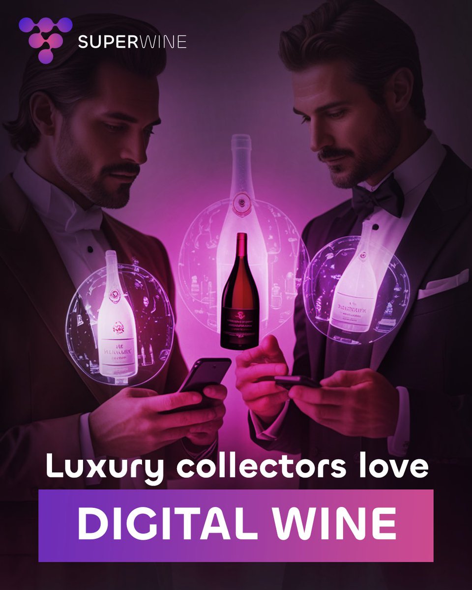 Luxury collectors are going digital!

With NFT-backed wines, they can:
⚫️ Own exclusive vintages with ease
⚫️ Trade rare bottles instantly
⚫️ Ensure authenticity &amp; secure long-te

Would you invest in wine?