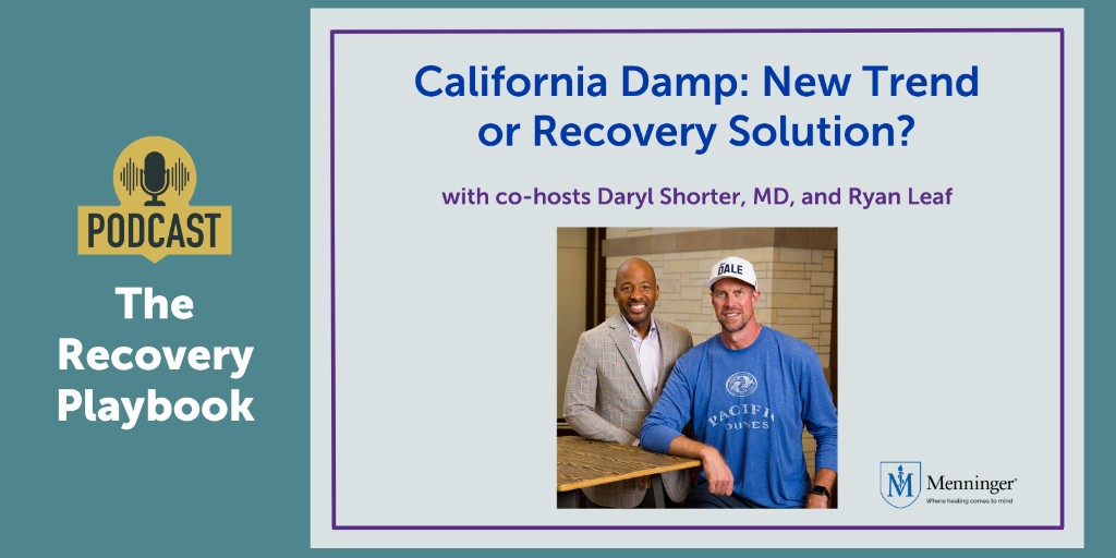 Join us for a look at the pros and cons of "California damp," AKA #Californiasober, which refers to someone in #recovery who isn't fully sober. See what our co-hosts have to say about it on this episode of #TheRecoveryPlaybook #podcast. bit.ly/4i6SBL6 <a href="/darylshorter/">Daryl Shorter, MD</a>