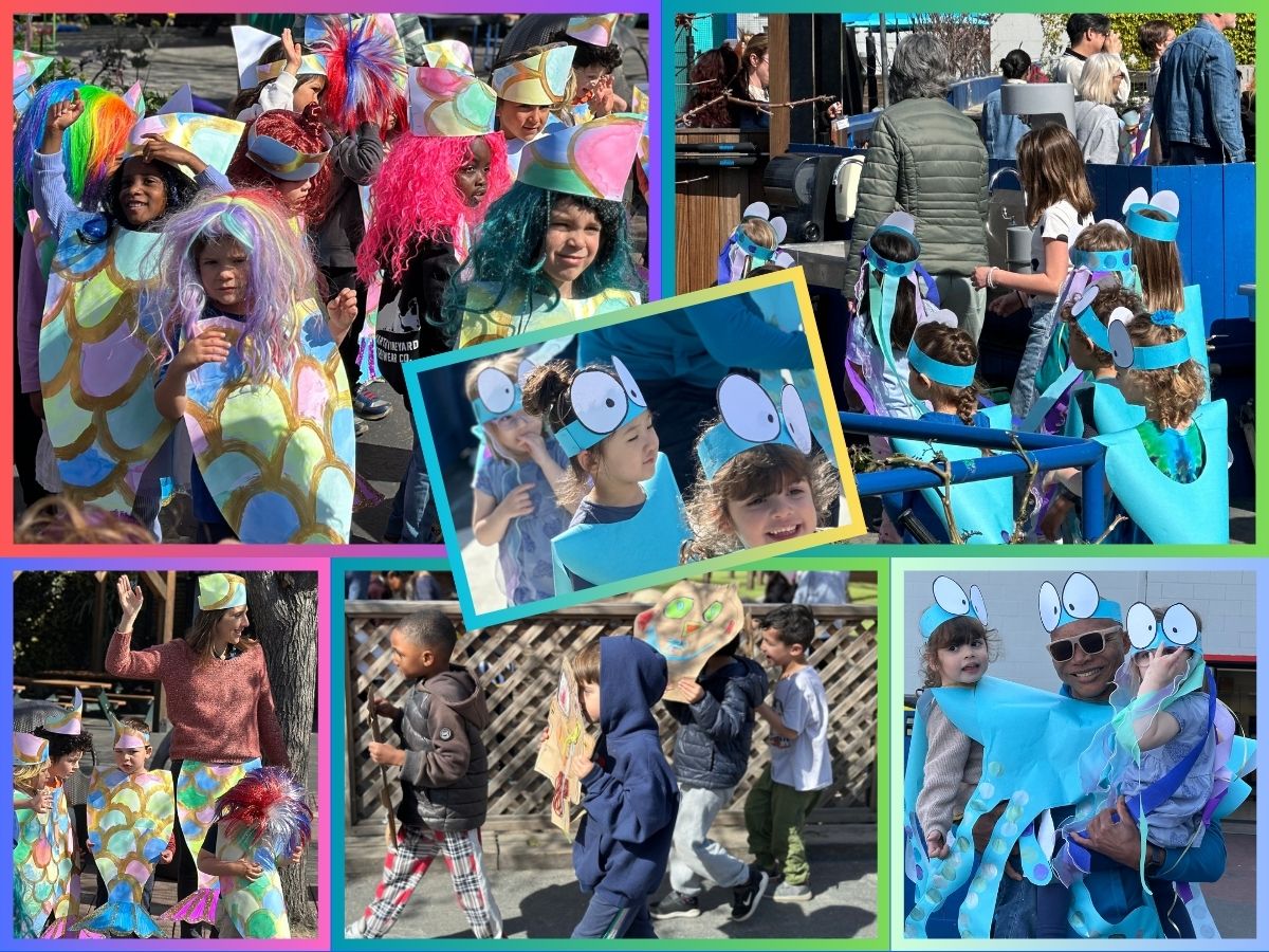 Vendredi matin, la cour de l'école primaire était animée par un large éventail de créatures aquatiques imaginatives lorsque les classes de maternelle ont célébré le Carnaval avec un défilé « sous la mer ». 
#carnaval #leprintemps #souslamer