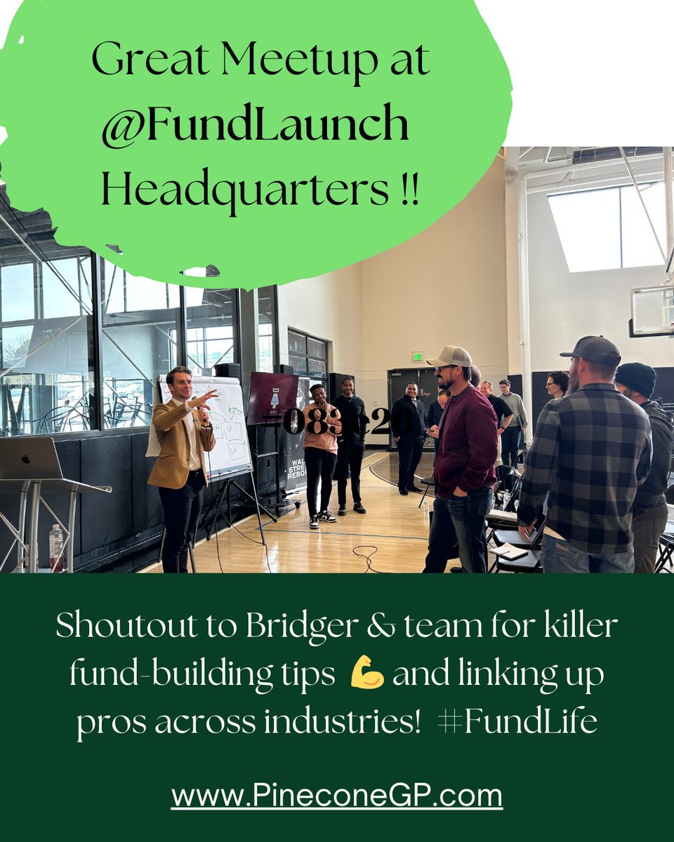 pmartbrown's tweet image. Raising my fund IQ at an epic @FundLaunch gathering – connecting with pros spanning the investment world! #FundGrowth  #DoubleDigitReturns