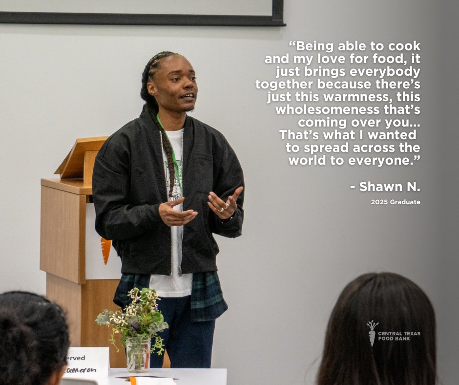 CTXFoodBank's tweet image. 🎓Our Spring 2025 Culinary Training Program grads are ready to bring their skills to kitchens across Central Texas.

Programs like this help us provide food for today and food for tomorrow.💚

🔗 Learn more: bit.ly/41UFbey

#CTFB #CentralTexasFoodBank #WorkforceTraining