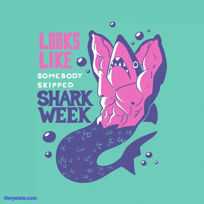 Live every week like it's Shark Week! Designed by  #dailytees  