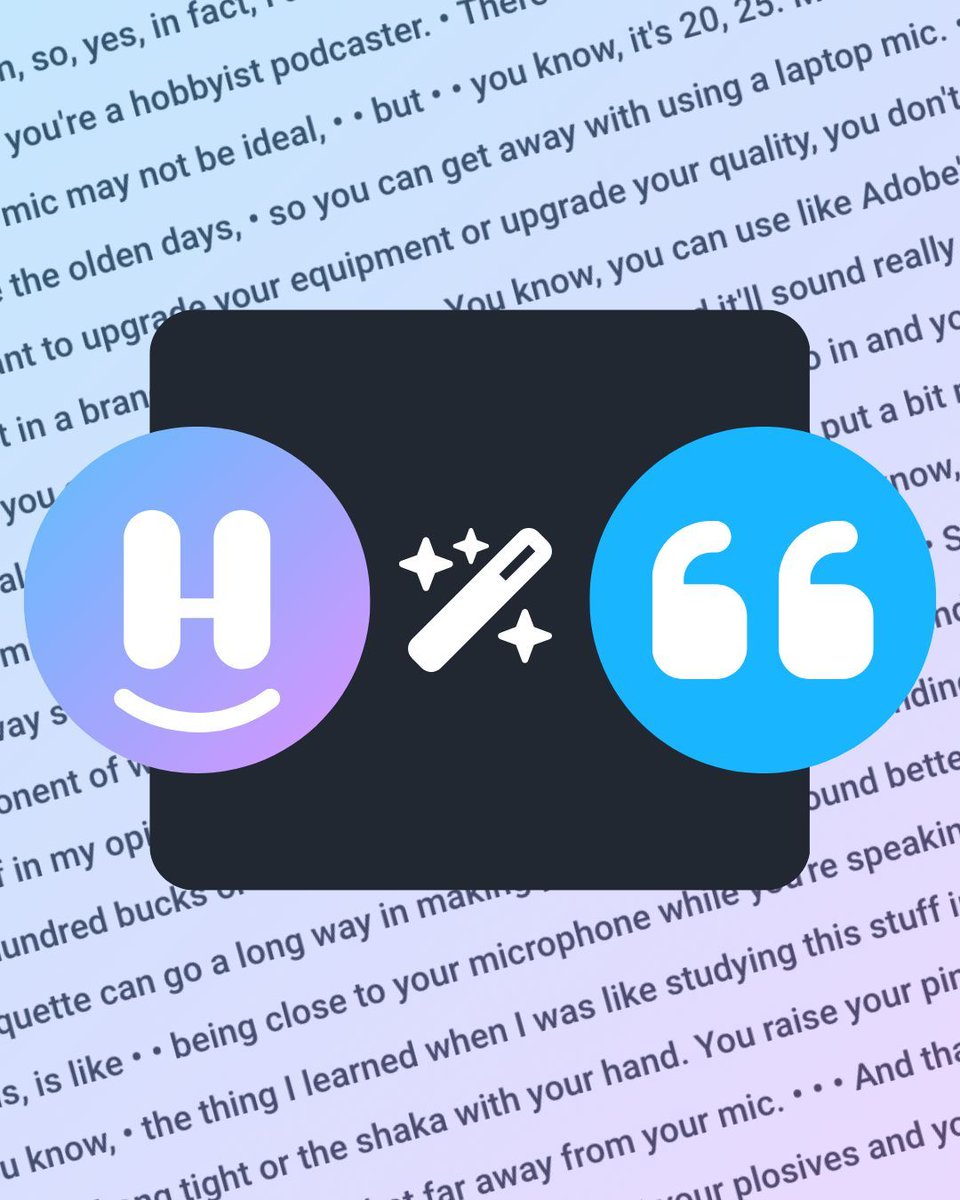 HUGE RELEASE!!!!! Headliner now offers Automated Transcription and context-aware promo assets. 

Key Benefits of Automated Transcription:

1. Automated, High-Quality Transcripts: Headliner provides transcripts that are over 95% accurate on the first go. Over time, Headliner